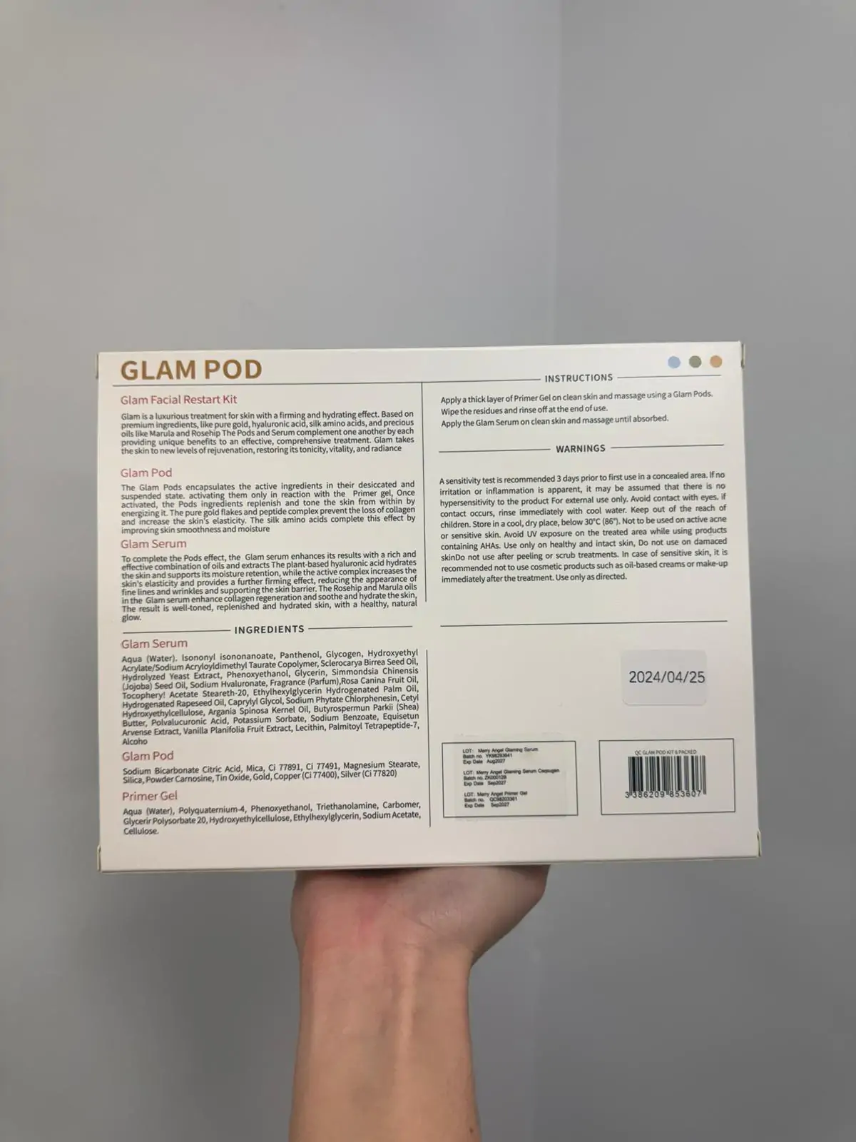 Facial Pod - Glam - 6 Pack - Image 2
