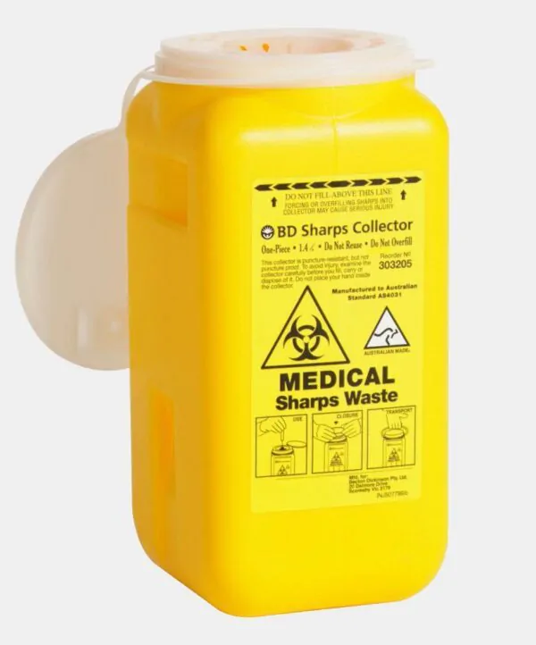 1.4L Sharps Container