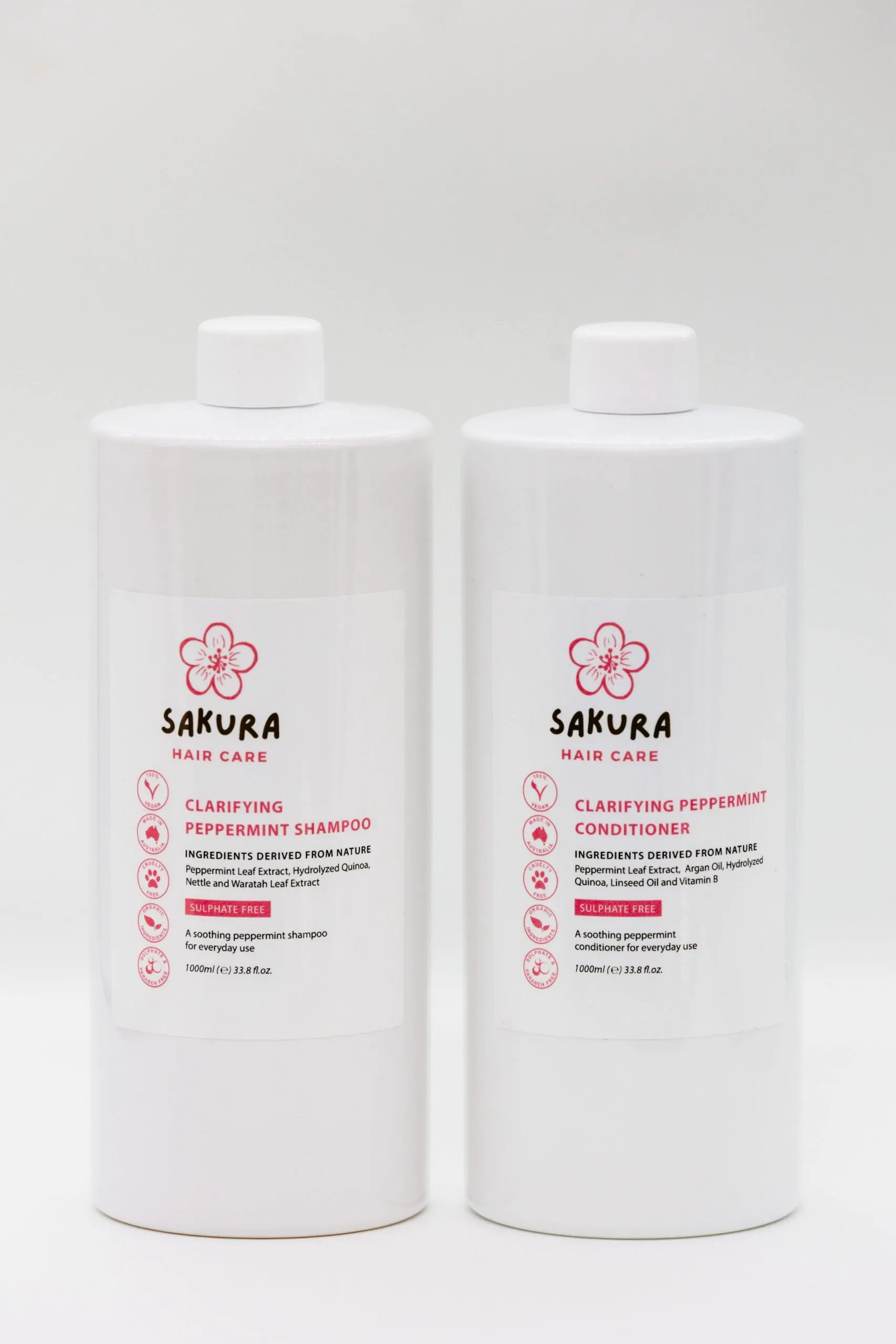 Clarifying Peppermint Shampoo 1L - Image 2