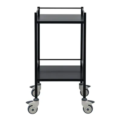 Black - 2 Tier Trolley