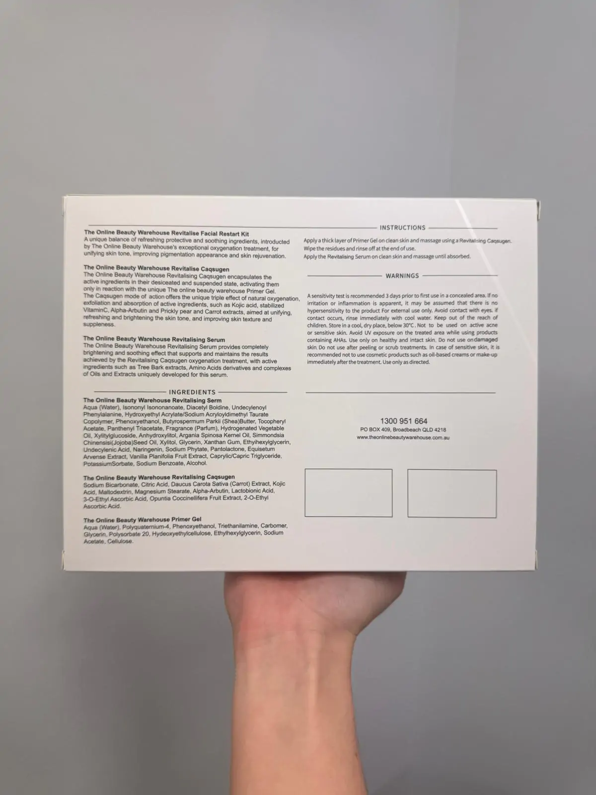 Facial Pod - Revitalise - 6 Pack - Image 2