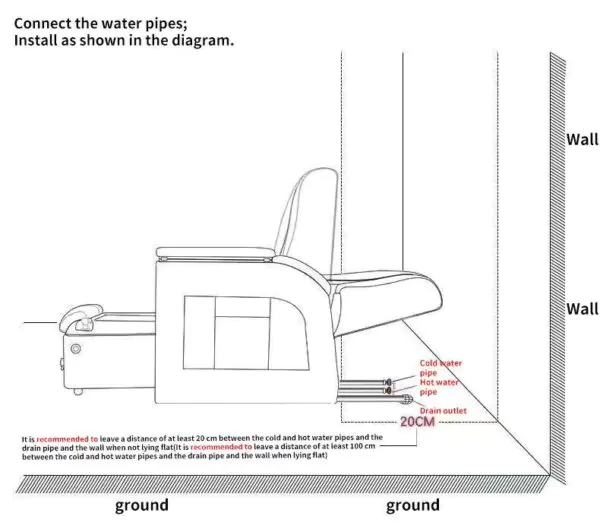 Slimline Pedicure Chair - Image 24