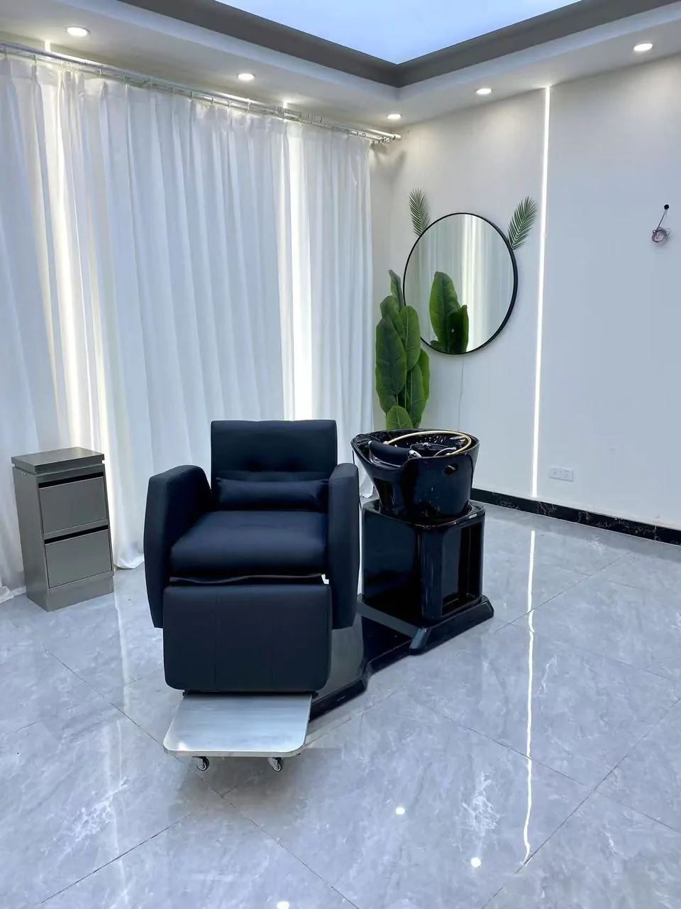 Compact Japanese Head Spa / Hairdressing Basin - Plumbed - Image 7