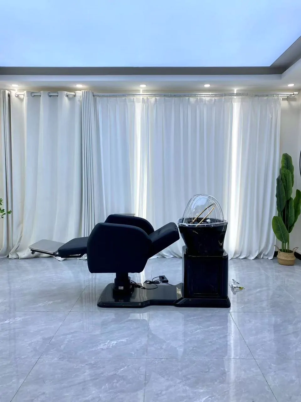 Compact Japanese Head Spa / Hairdressing Basin - Plumbed - Image 8