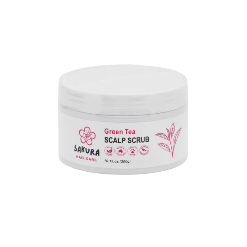 Sakura Scalp Scrub - Green Tea Professional 300gm