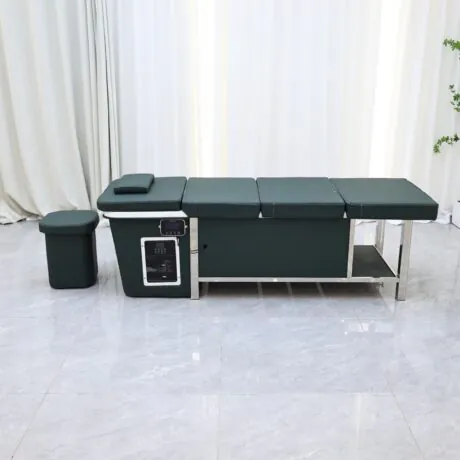 Sakura Premium Japanese Head Spa And Table with Steam – No Plumbing – Forest Green2