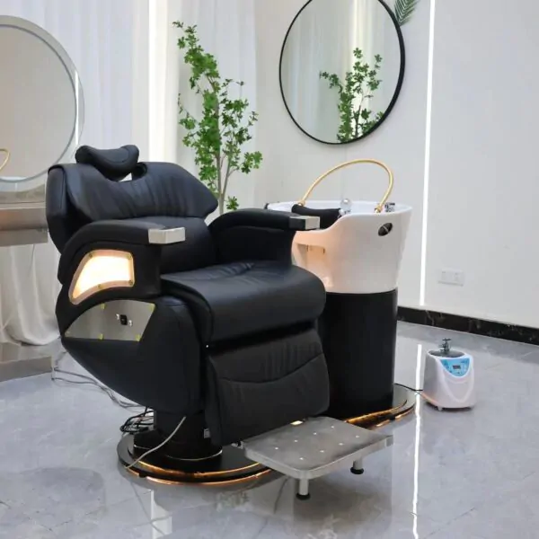 Zen Plush Japanese Head Spa / Hairdressing Basin – Plumbed - Image 2