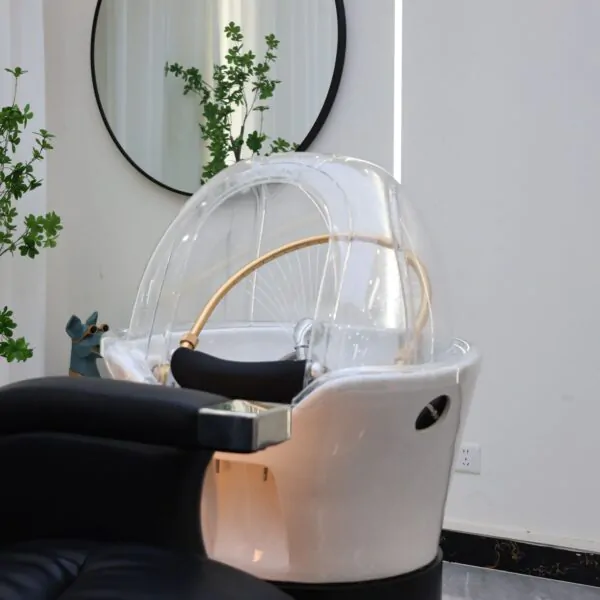 Zen Plush Japanese Head Spa / Hairdressing Basin – Plumbed - Image 9
