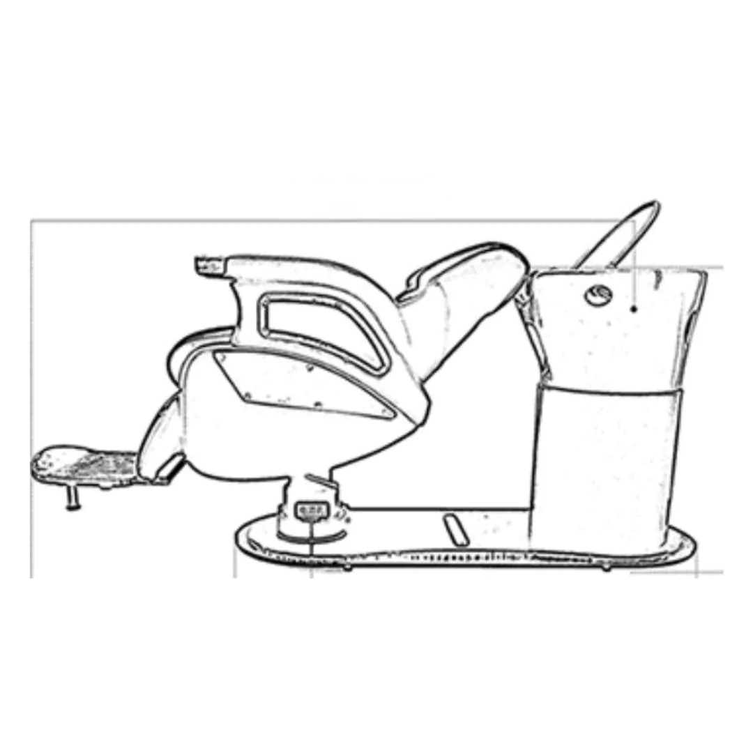 Zen Plush Japanese Head Spa / Hairdressing Basin – Plumbed - Image 6