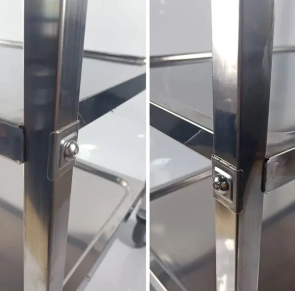 Large Silver Beauty Trolley - Image 2