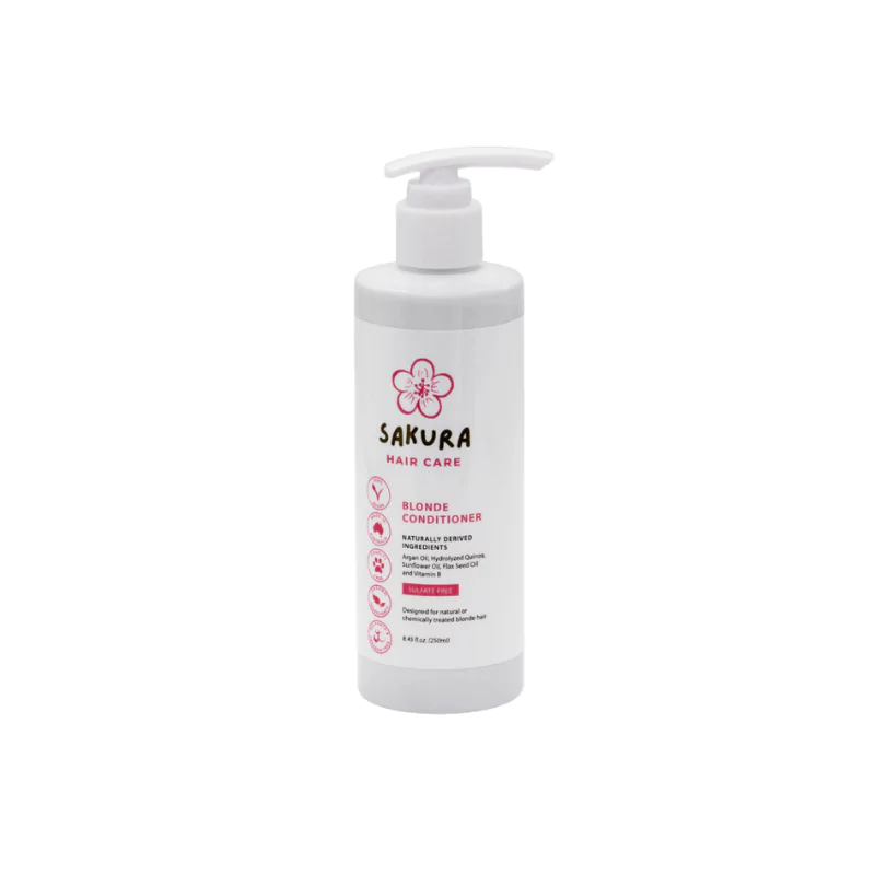 Sakura Blonde Conditioner – 250ml Pack of 6 RRP $37