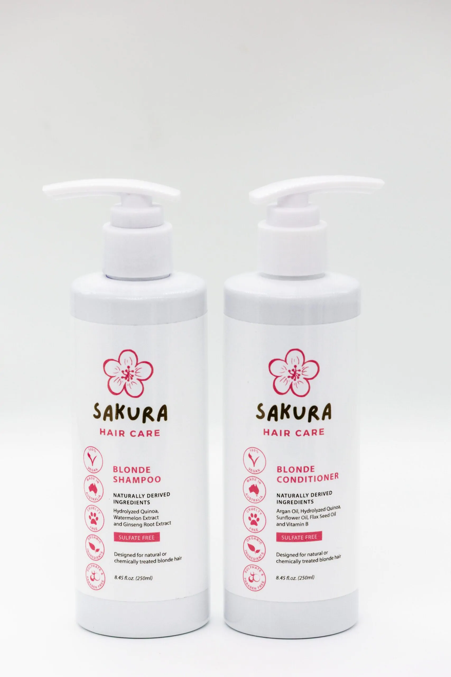 Sakura Blonde Conditioner – 250ml Pack of 6 RRP $37 - Image 2