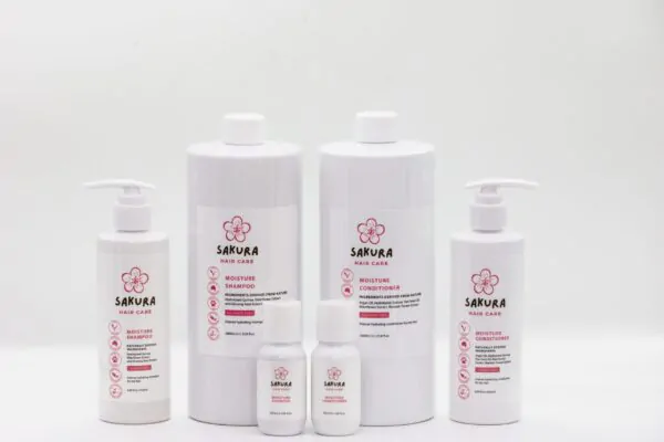 Sakura Moisture Shampoo – 50ml – Pack of 6 RRP $15 - Image 3