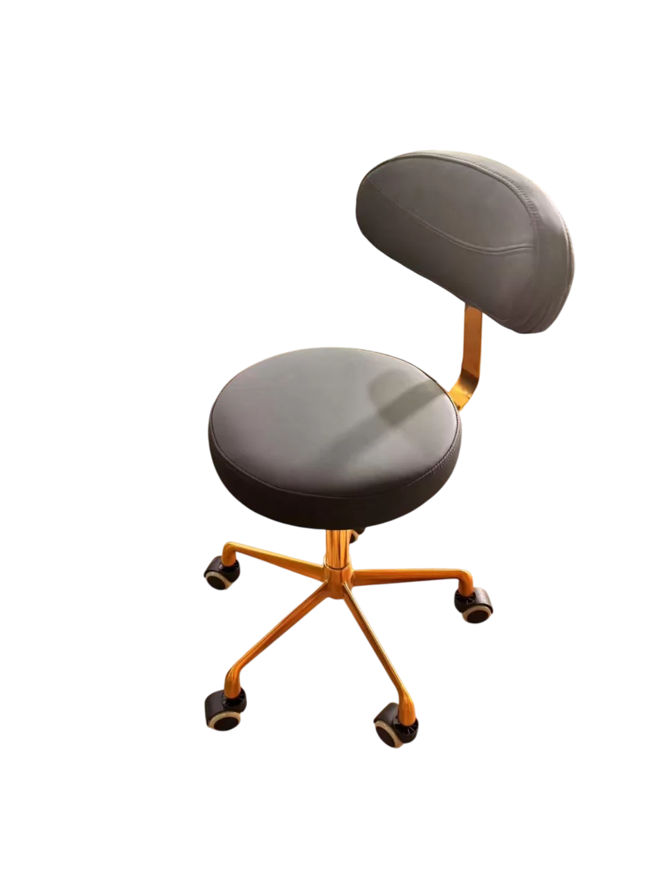 Luxury Stool - Black & Gold - Image 2