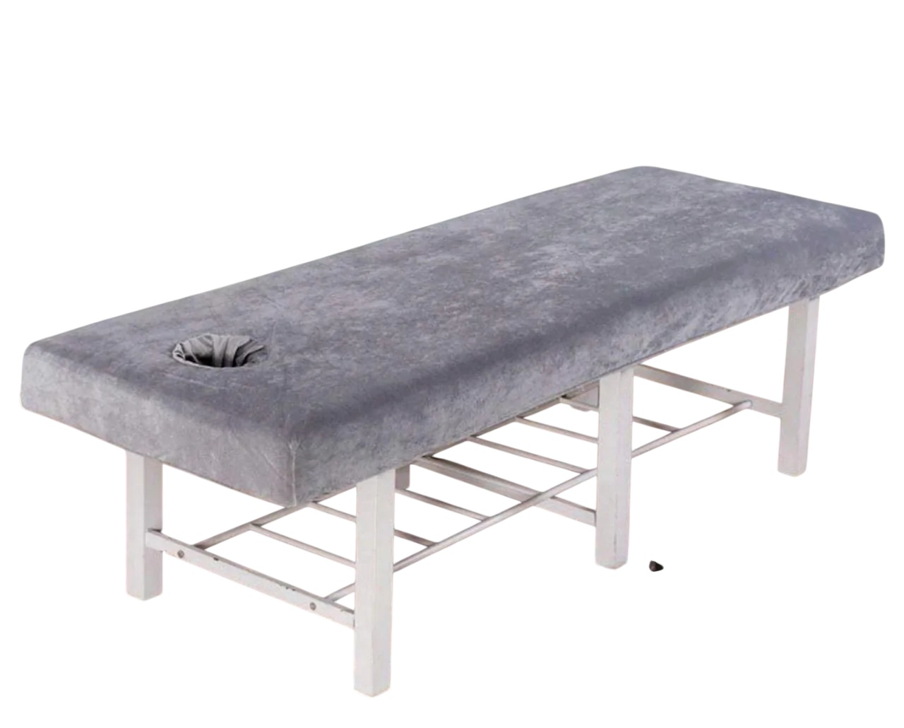 Fitted Velvet Thick Massage Cover with Face Hole - Image 2