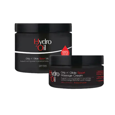 Caronlab - Hydro 2 Oil Grip ‘n Glide Massage Cream – Sport