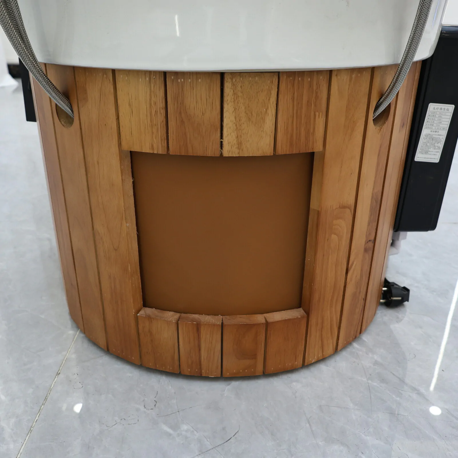 Tranquility Japanese Head Spa - Plumbed - Chestnut - Image 11