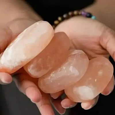 Himalayan Salt Therapy Massage Stones - Pack of 2