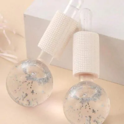 Pack Of 2 – Silver Facial Ice Rollers