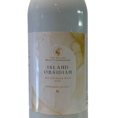 The Online Beauty Warehouse - Island Obsidian - Ash Ultimate Dark 20% 1L