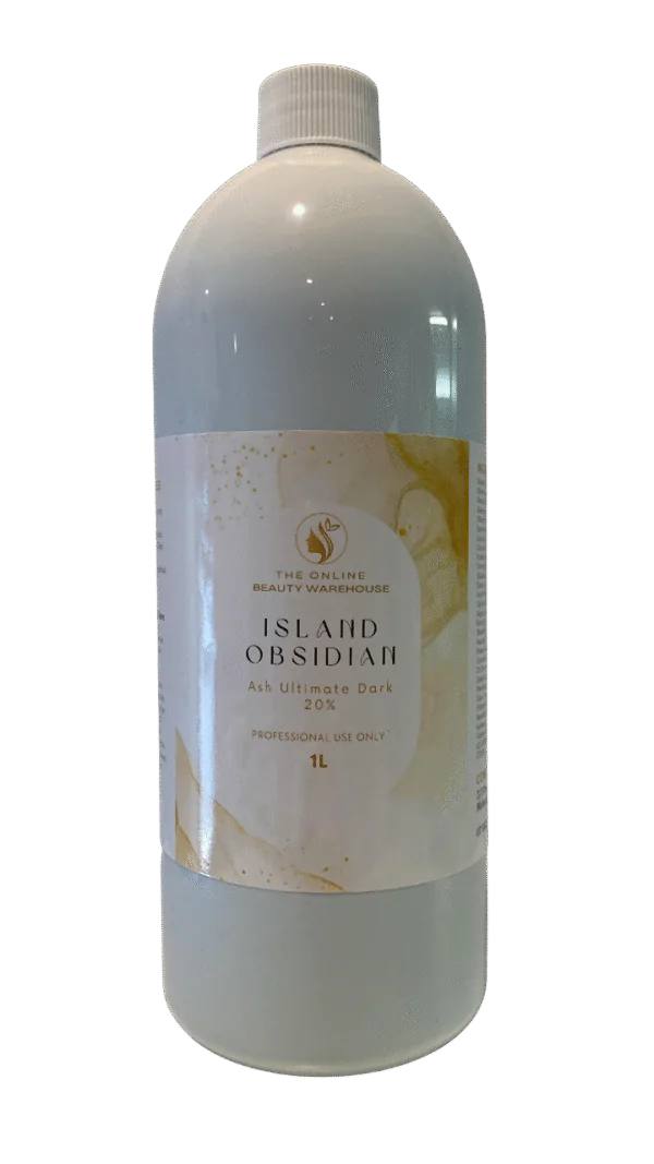 The Online Beauty Warehouse - Island Obsidian - Ash Ultimate Dark 20% 1L