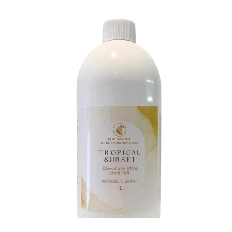 The Online Beauty Warehouse - Tropical Sunset - Chocolate Ultra Dark 16% 1L