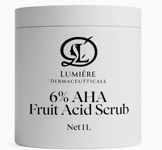 6% AHA Fruit Acid Scrub - 1L