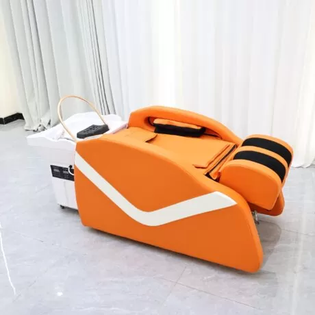 Atami Japanese Head Spa with Massage Chair – No Plumbing – Orange2