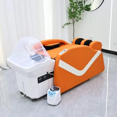 Atami Japanese Head Spa with Massage Chair – No Plumbing – Orange4