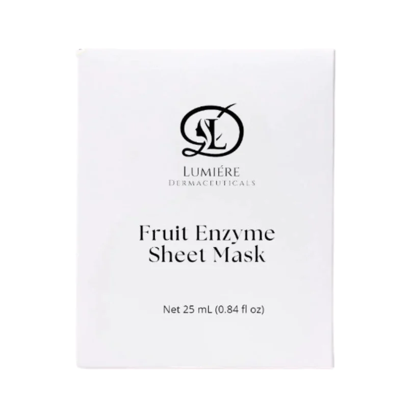 Fruit Enzyme Sheet Mask - Pack of 10 - 25ml