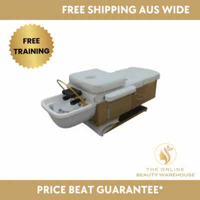 Luxury Japanese Head Spa / Pedicure Basin with arms 65cm wide – Plumbed