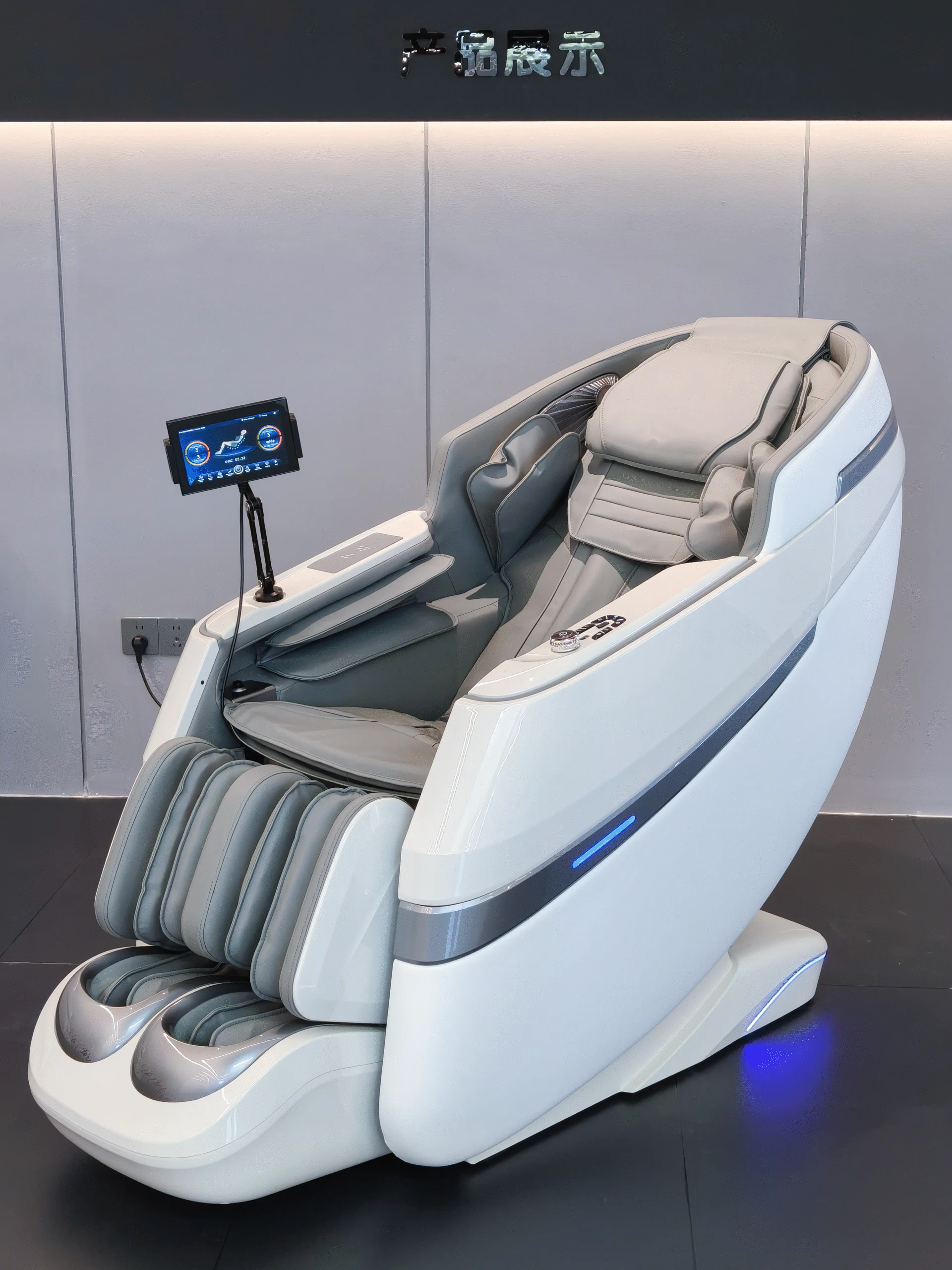 Kumo Touch Massage Chair - Grey - Image 8