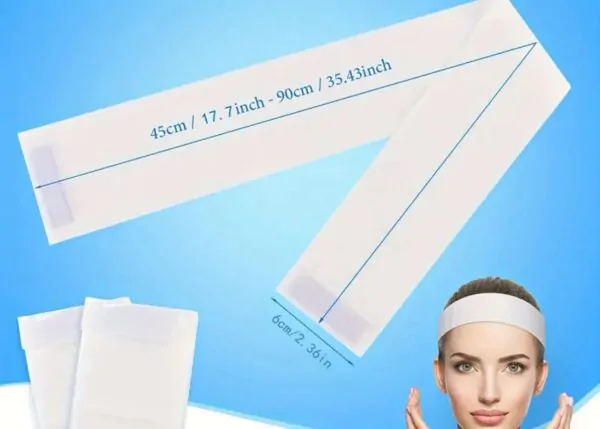 Disposable Head Bands with Valcro - Image 2