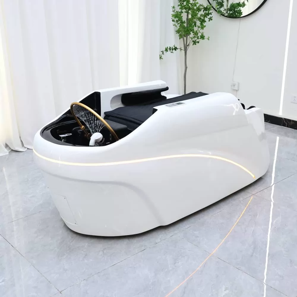 Blanc Shizen Japanese Head Spa with Massage Chair - White - Image 7