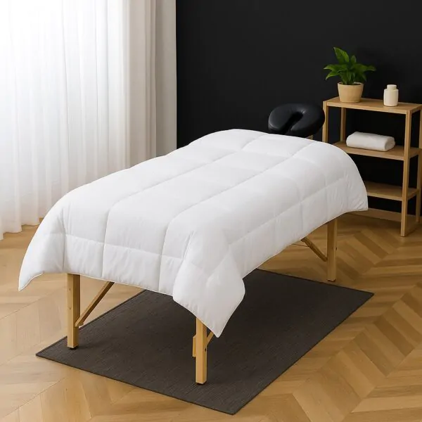 Treatment Bed Blanket - 100% Cotton - 150cm x 200cm - 300gsm - Image 2