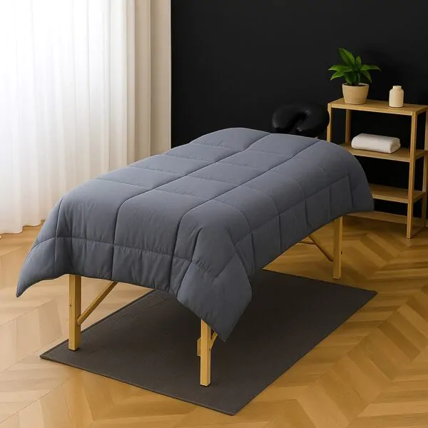 Treatment Bed Blanket - 100% Cotton - 150cm x 200cm - 300gsm - Image 4
