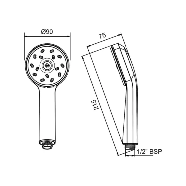 Head Spa Tap for Non Plumbed and Plumbed Head Spa – WELS 4 Star 7.5L/min - Image 2