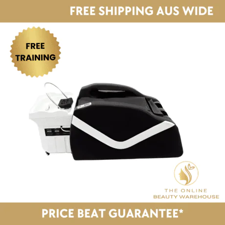Atami Japanese Head Spa with Massage Chair - No Plumbing - Black