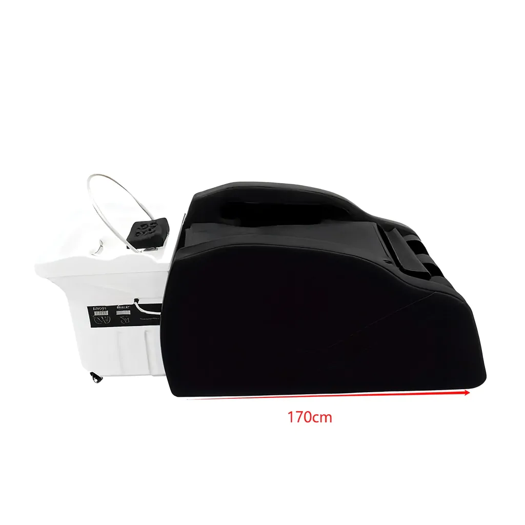 Atami Japanese Head Spa with Massage Chair - No Plumbing - White & Black - Image 2