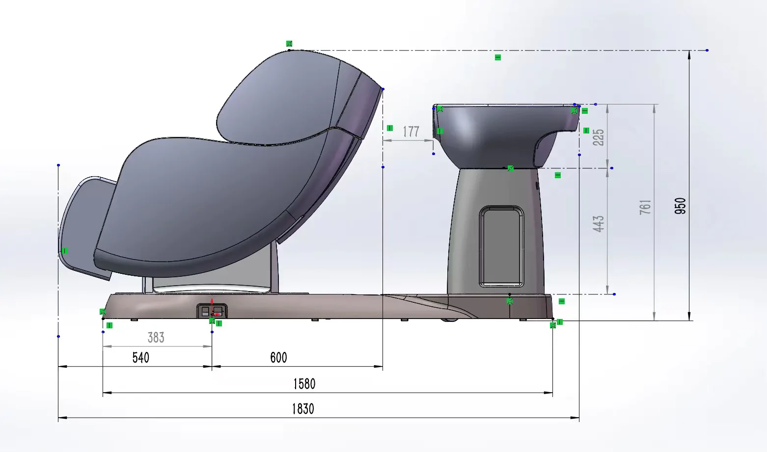Zen Turn Spa Recliner - Image 9