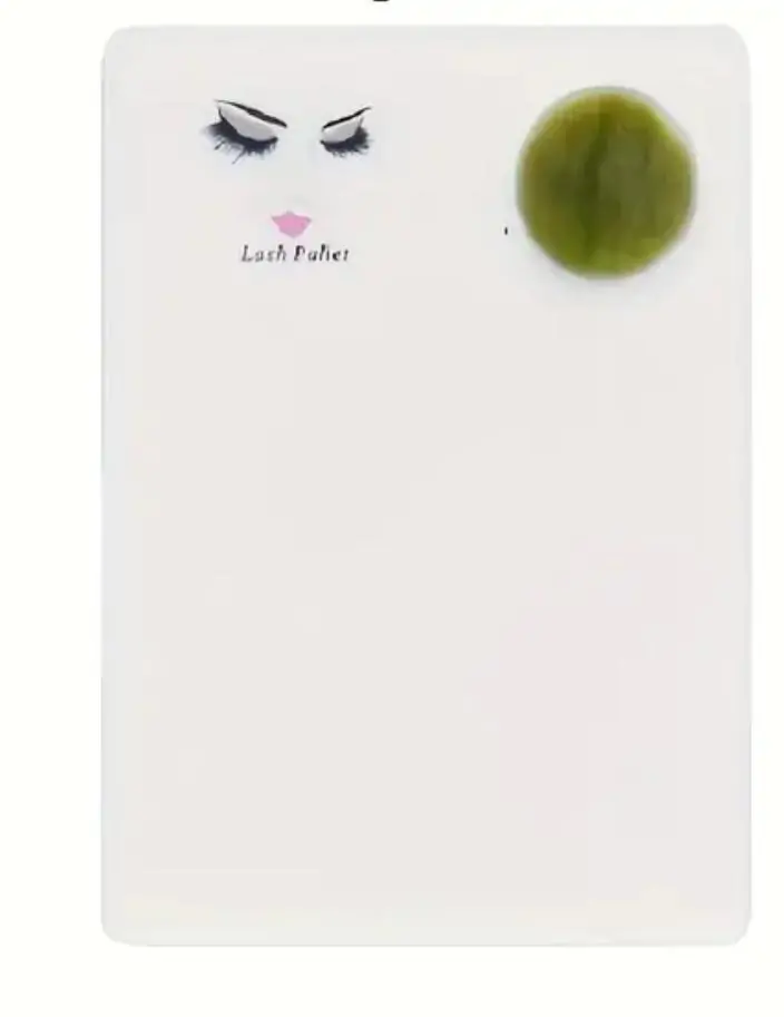 Eyelash Extension Plate - White