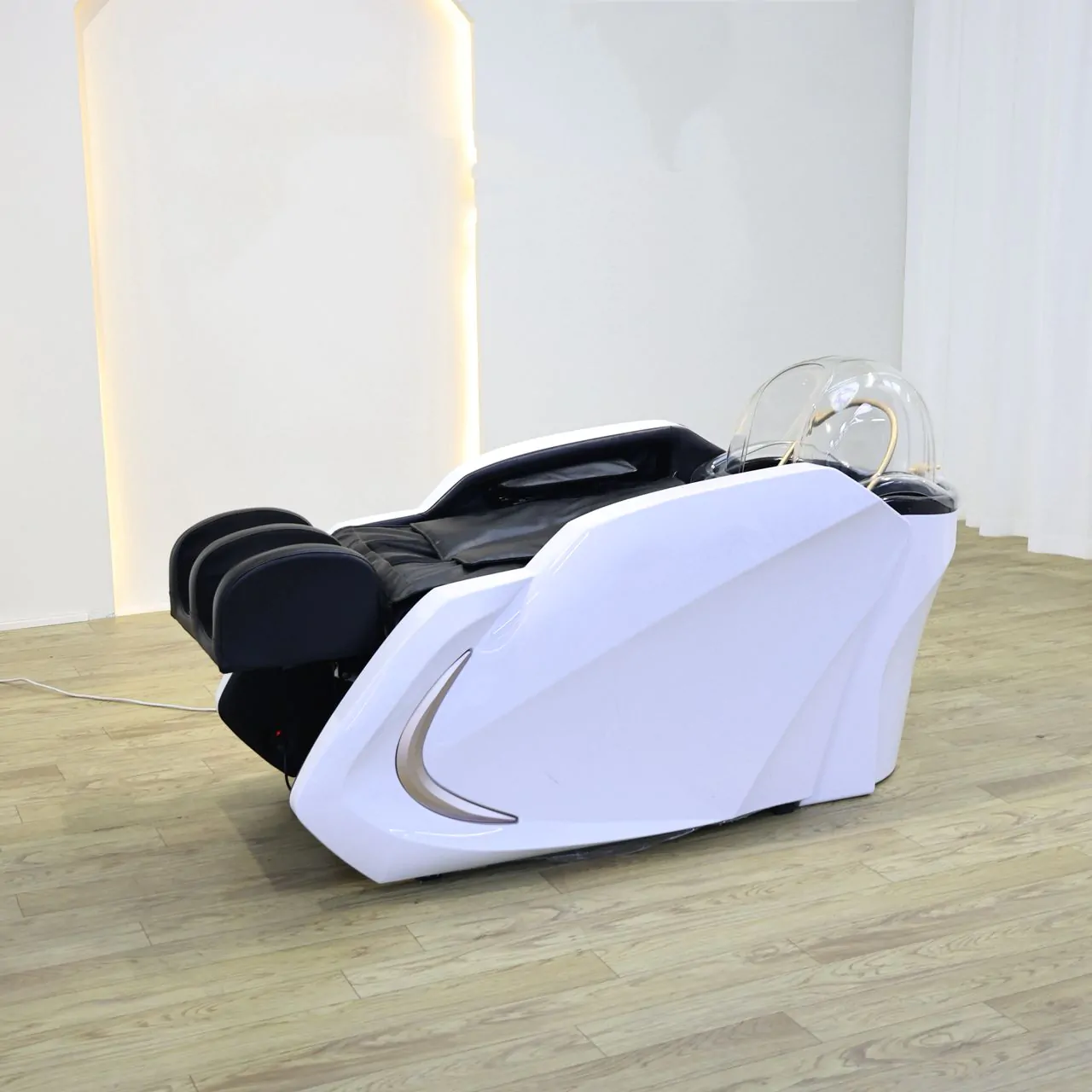 Japanese Head Spa with Massage Chair - White - Image 3