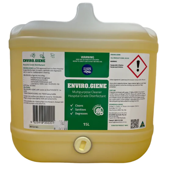 ENVIRO.GIENE multipurpose cleaner, degreaser, sanitiser and disinfectant - Image 2