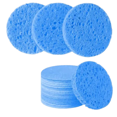Facial Sponge – Blue – Pack of 10