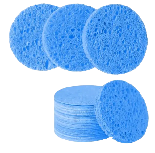Facial Sponge – Blue – Pack of 10