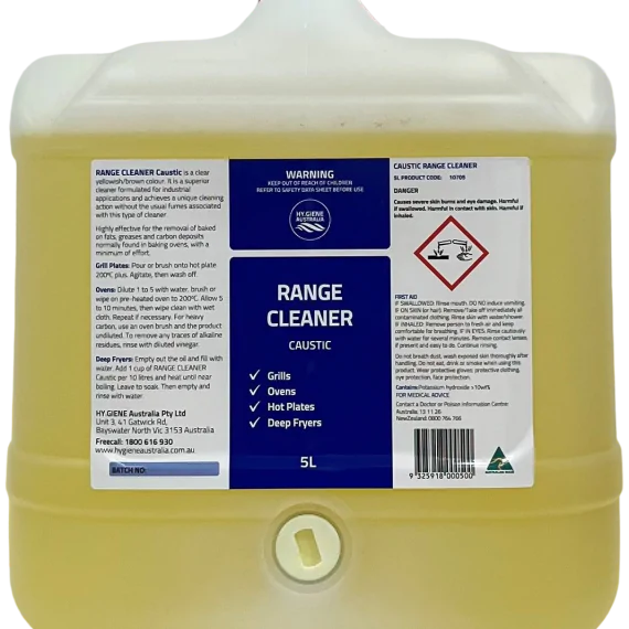 Range Cleaner Caustic Oven & Grill Cleaner (DG) - Image 2