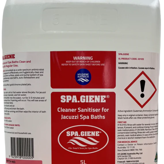 SPA.GIENE spa bath cleaner & sanitiser - Image 4