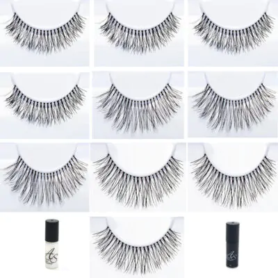 ASLBSG – 10pk Bulk Strip Lashes with Glue