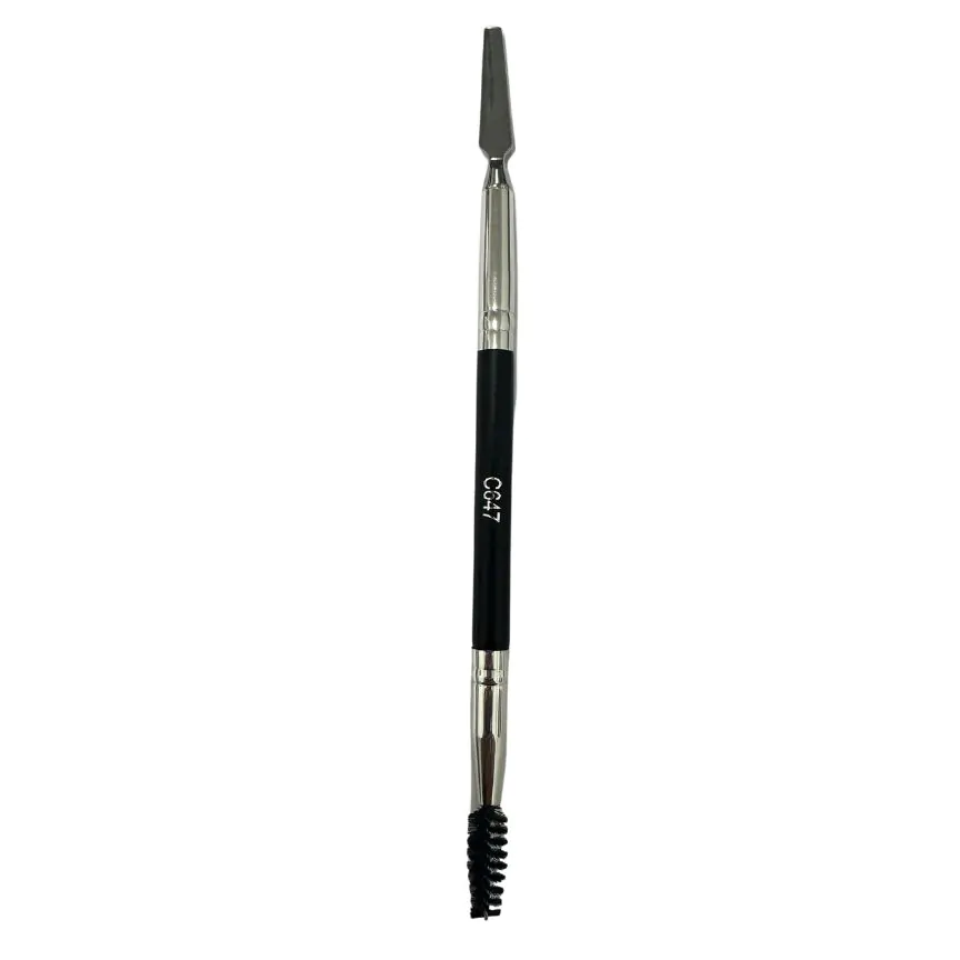 BRW-TWIN1 – Brow Brush Set with 12EB Eyebrow Palette - Image 6