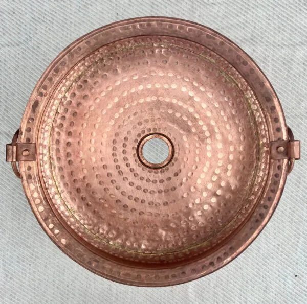 Copper Luxe Plumbed Pedicure Basin - Copper - Image 3